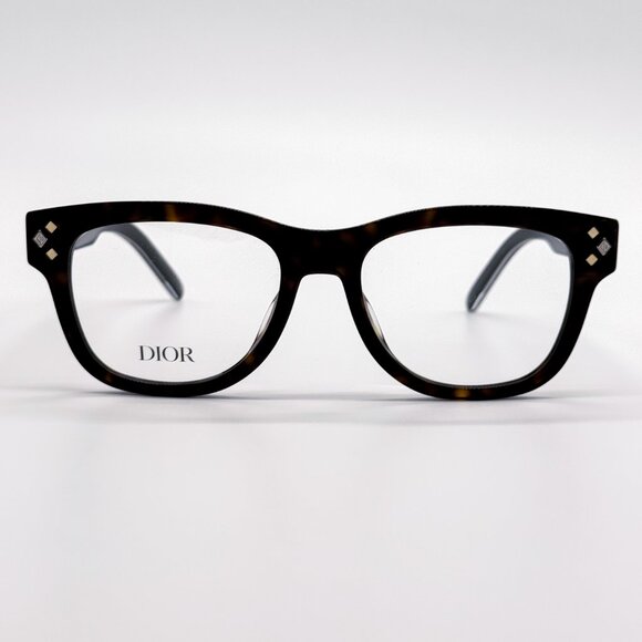 NEW DIOR CD DIAMONDO S1I 2000 SQUARE HAVANA EYEGLASSES DIOR - Picture 3 of 10